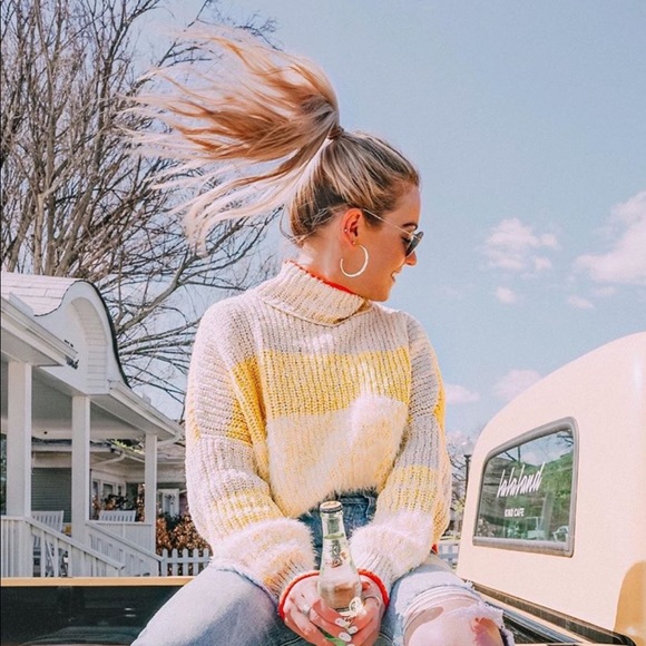 Free People Sweaters - Free People Sunbrite Multi Knit Sweater